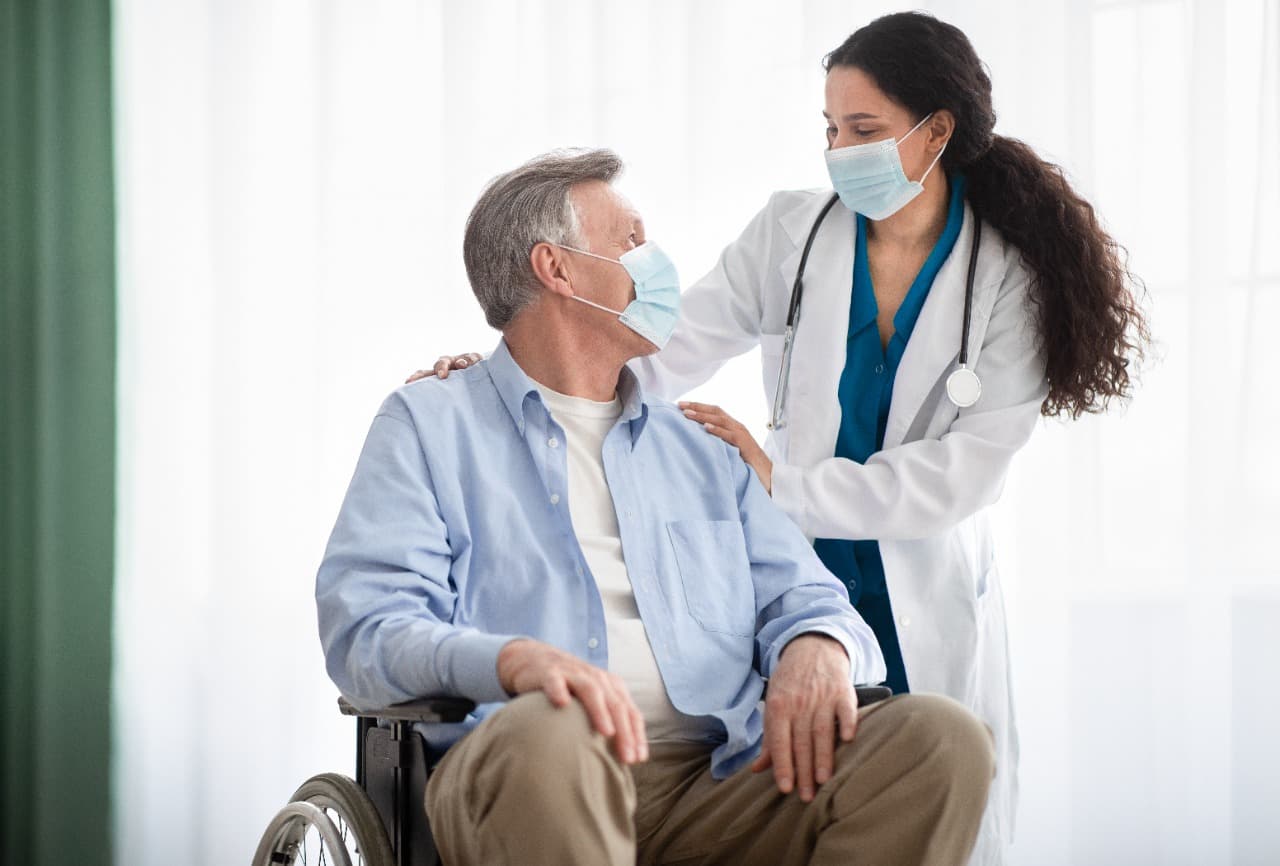 Guided mobility or preventive physiotherapy session